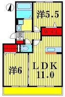 物件の間取り画像