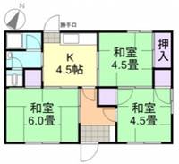 岡山県倉敷市西中新田(一戸建)の賃貸物件の間取り