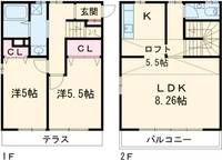 物件の間取り画像