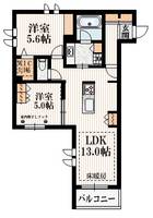 物件の間取り画像