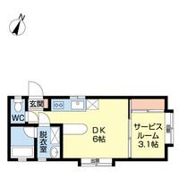 フレンド沼垂Bの間取り