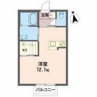 メゾンシャルマン2号館の間取り