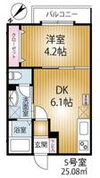 物件の間取り画像