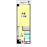 神奈川県川崎市中原区下小田中3(マンション)の賃貸物件の間取り