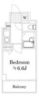 東京都台東区入谷1(マンション)の賃貸物件の間取り