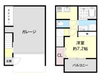 大阪府八尾市大字黒谷(一戸建)の賃貸物件の間取り