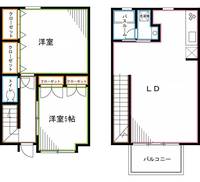東京都杉並区成田西1(一戸建)の賃貸物件の間取り
