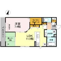 ルナピエーナ B棟の間取り