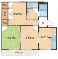 物件の間取り画像