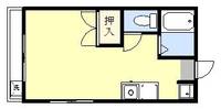 静岡県焼津市田尻北(マンション)の賃貸物件の間取り