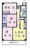 物件の間取り画像