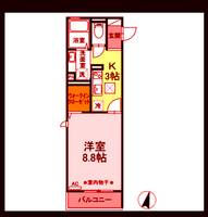 レスポワール ゼクスの間取り