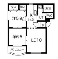 物件の間取り画像