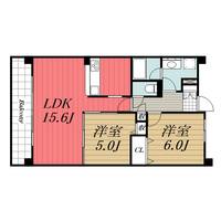 千葉県千葉市緑区あすみが丘東2(マンション)の賃貸物件の間取り