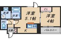 物件の間取り画像