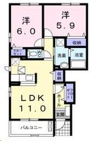 物件の間取り画像