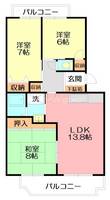 物件の間取り画像