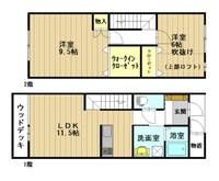 物件の間取り画像