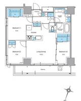 東京都目黒区青葉台4(マンション)の賃貸物件の間取り