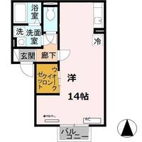大阪府大阪市平野区加美北3(アパート)の賃貸物件の間取り