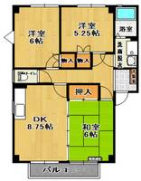 物件の間取り画像