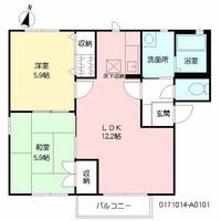 物件の間取り画像