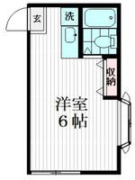 寿ハイム6世の間取り
