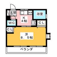 三信マンションの間取り