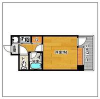 福岡県福岡市中央区荒戸2(マンション)の賃貸物件の間取り