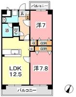 物件の間取り画像