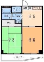 グランアルブル中須賀の間取り