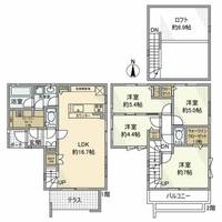 東京都世田谷区千歳台2(一戸建)の賃貸物件の間取り