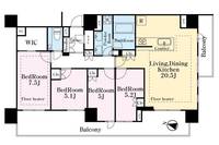 物件の間取り画像