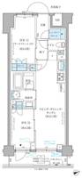 東京都文京区本郷5(マンション)の賃貸物件の間取り
