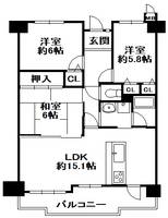 物件の間取り画像