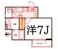 メルヴェーユ・Kの間取り