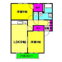 サンシティA B棟の間取り