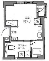 Petit maison 住吉(プティ メゾン)の間取り