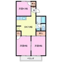 セジュール和田の間取り