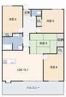 物件の間取り画像