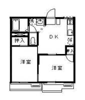 コーポ平成 A棟の間取り