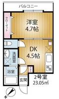 物件の間取り画像
