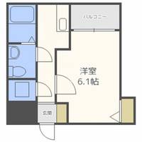 SERENiTE本町refletの間取り