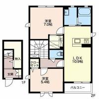 物件の間取り画像