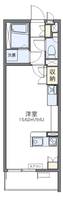 愛知県名古屋市緑区平手南1(マンション)の賃貸物件の間取り