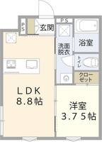 アーバンブランチ鳥屋野南Aの間取り