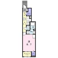 千葉県柏市松葉町5(アパート)の賃貸物件の間取り