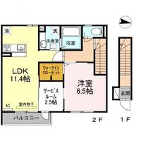 物件の間取り画像