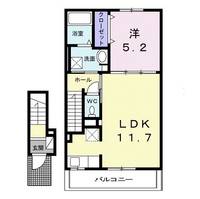 エレガンテ大町IIIの間取り