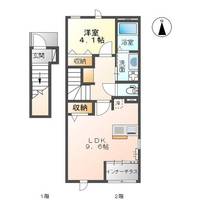 エムパーク名取IIの間取り